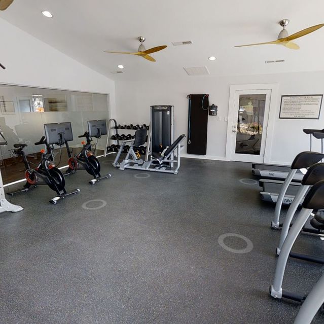Andover at Crabtree Apartments - Fitness Center